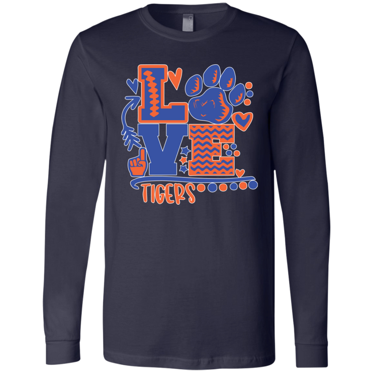 SSU - Love Tigers - Fashion Fitted Men's Jersey T-Shirt