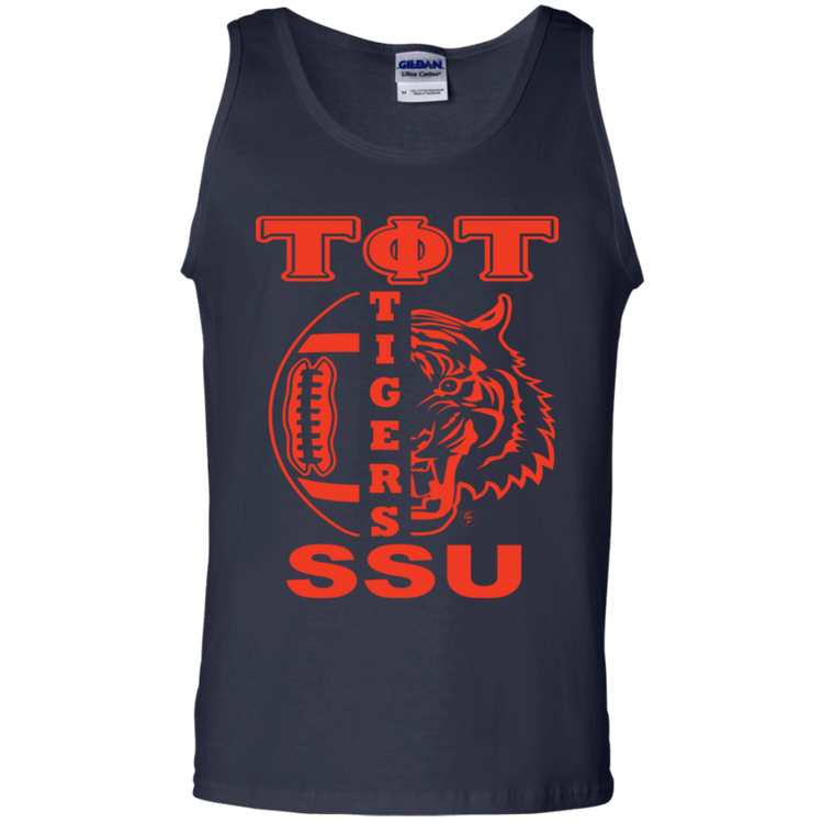 SSU - Tigers Football - Orange - Men's Tank Top