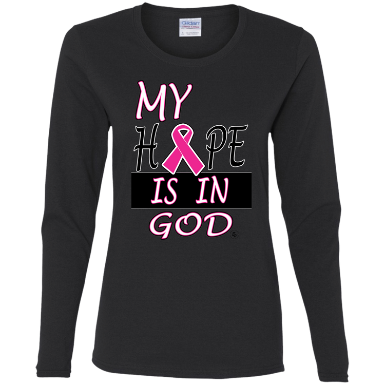 My Hope Is In God - Women's LS Tee