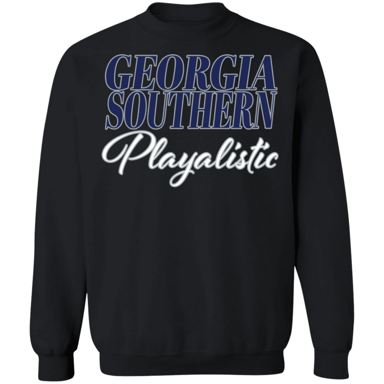 GA Southern - Southern Playalistic - Crewneck Pullover Sweatshirt  8 oz.