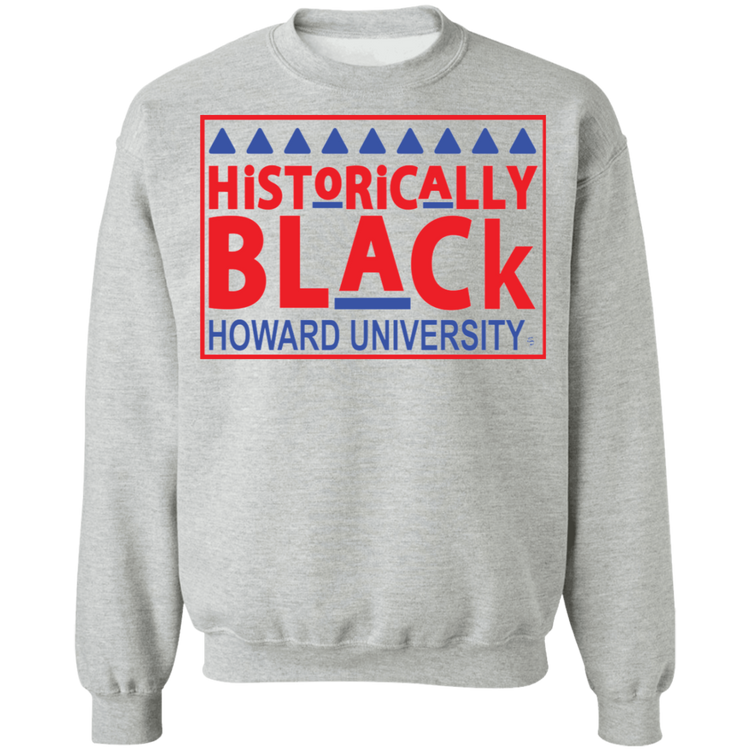 Howard - Historically Black - Crewneck Pullover Sweatshirt  8 oz.