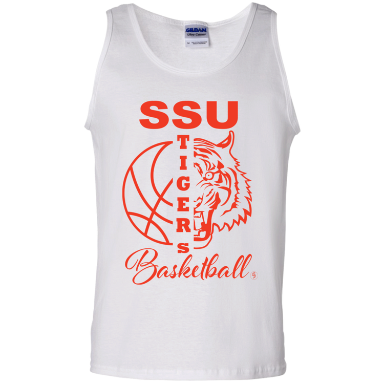 SSU - Tigers Basketball - Orange - Men's Tank Top