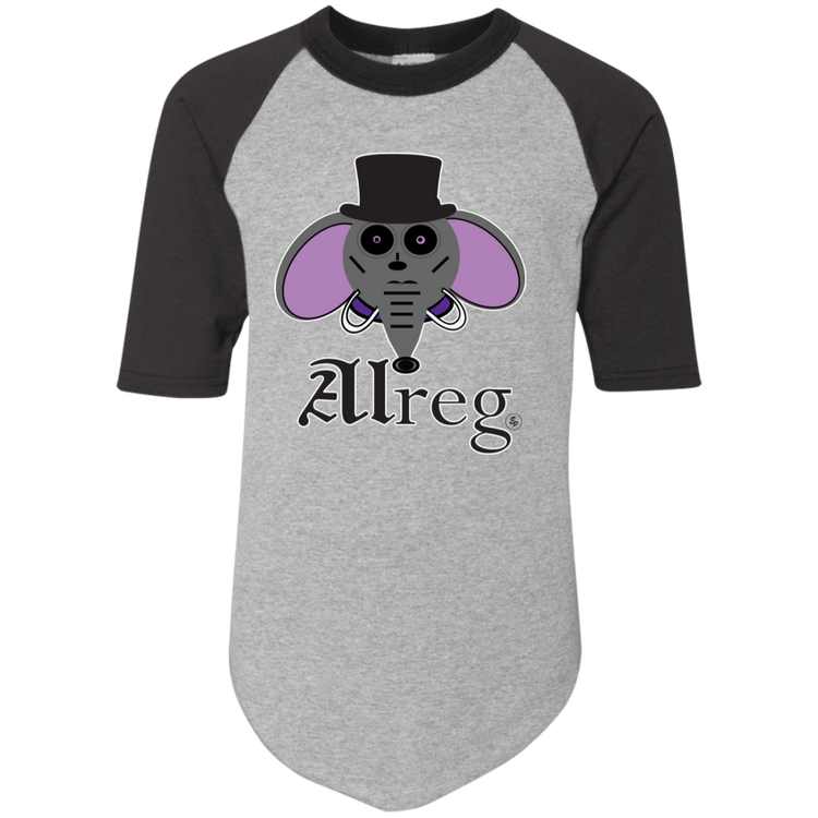 Alreg Elephant - Youth Colorblock Raglan Jersey