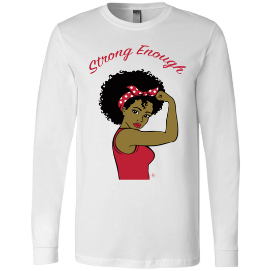 Strong Woman - Fashion Fitted Men's Jersey T-Shirt