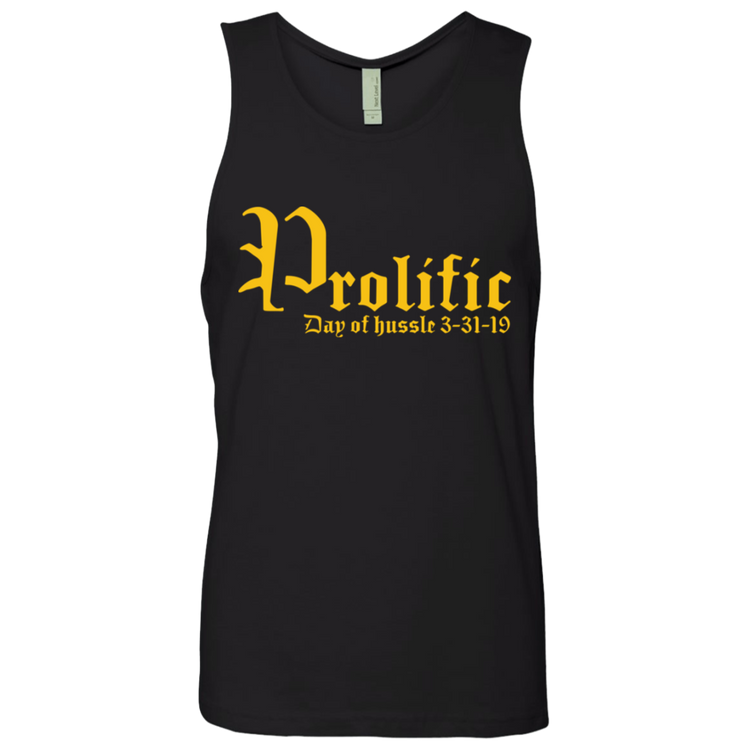 Prolific - Day of Hussle - Gold - Men's Tank Top