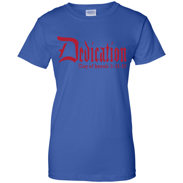 Dedication - Day of Hussle - Red - Women's Tee