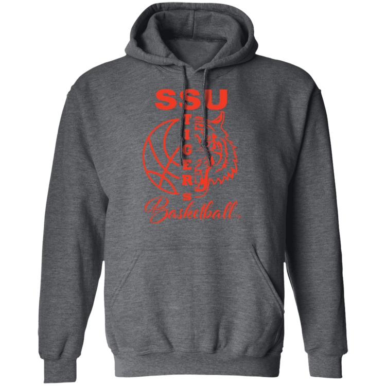 SSU - Tigers Basketball - Orange - Unisex Pullover Hoodie