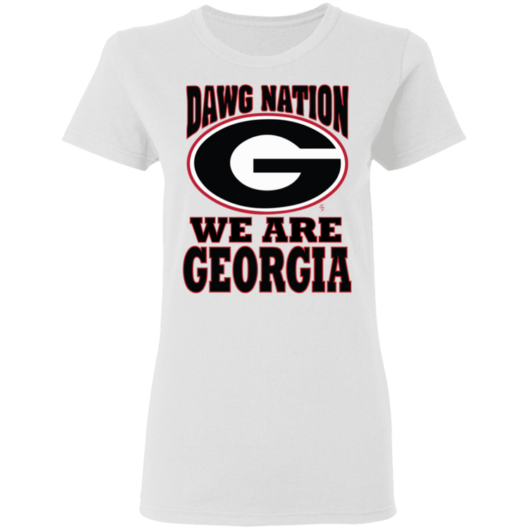 UGA - Dawg Nation - Women's 5.3 oz. Tee