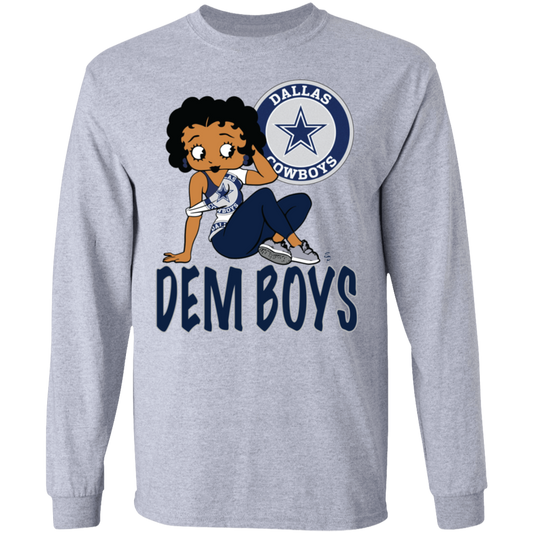 DEM Boys - Cowboys Betty - Men's LS Tee