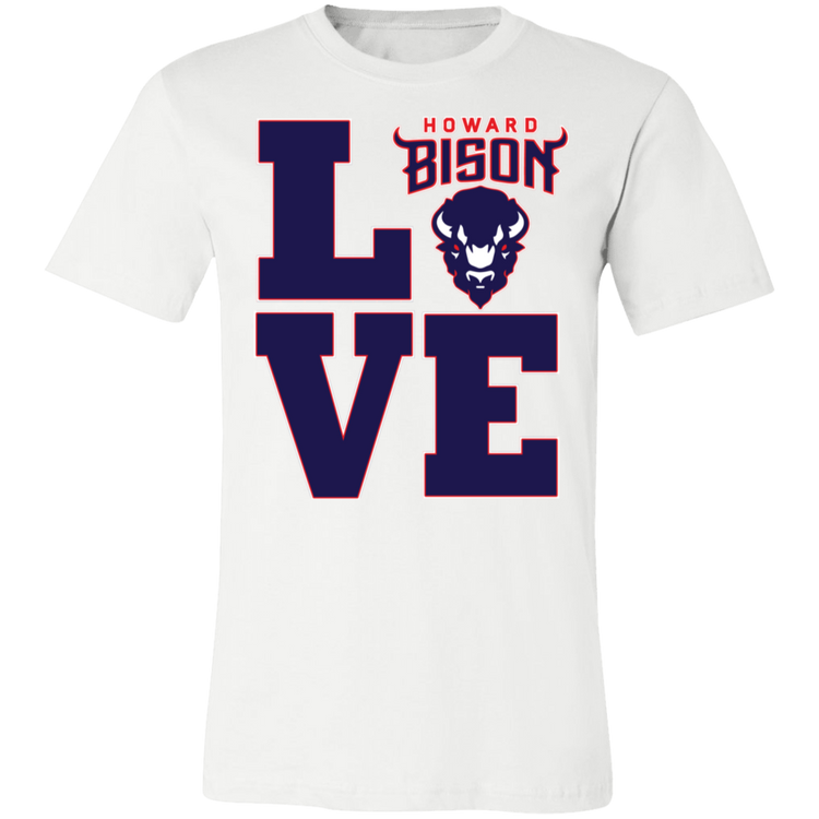 Howard BISONS - Love - Fashion Fitted Short-Sleeve T-Shirt