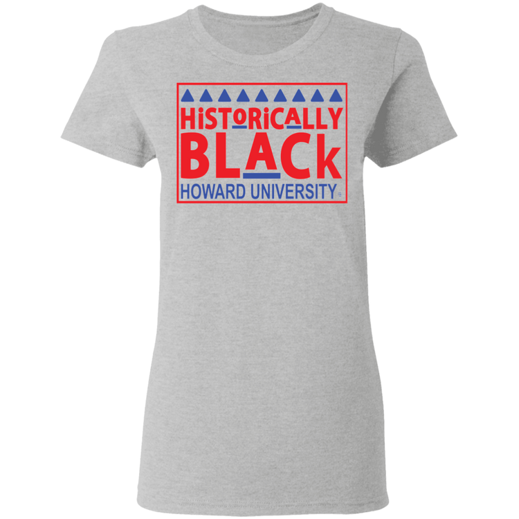 Howard - Historically Black - Women's 5.3 oz. Tee