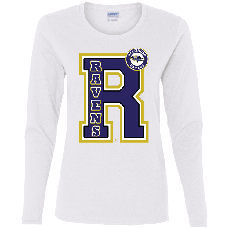 Big R - Ravens Fan - Women's LS Tee