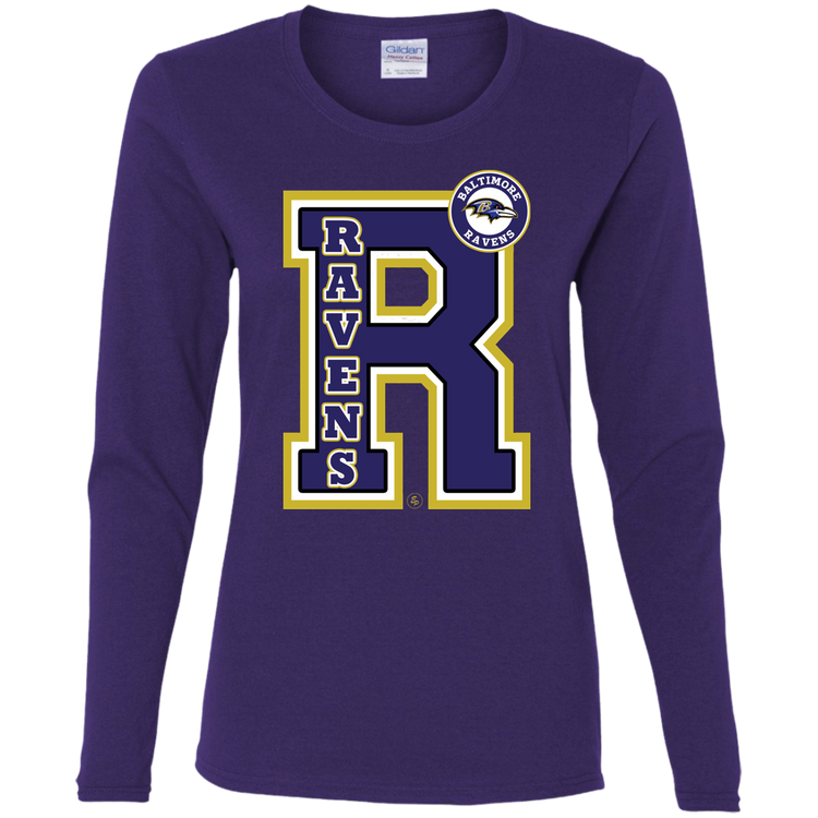 Big R - Ravens Fan - Women's LS Tee