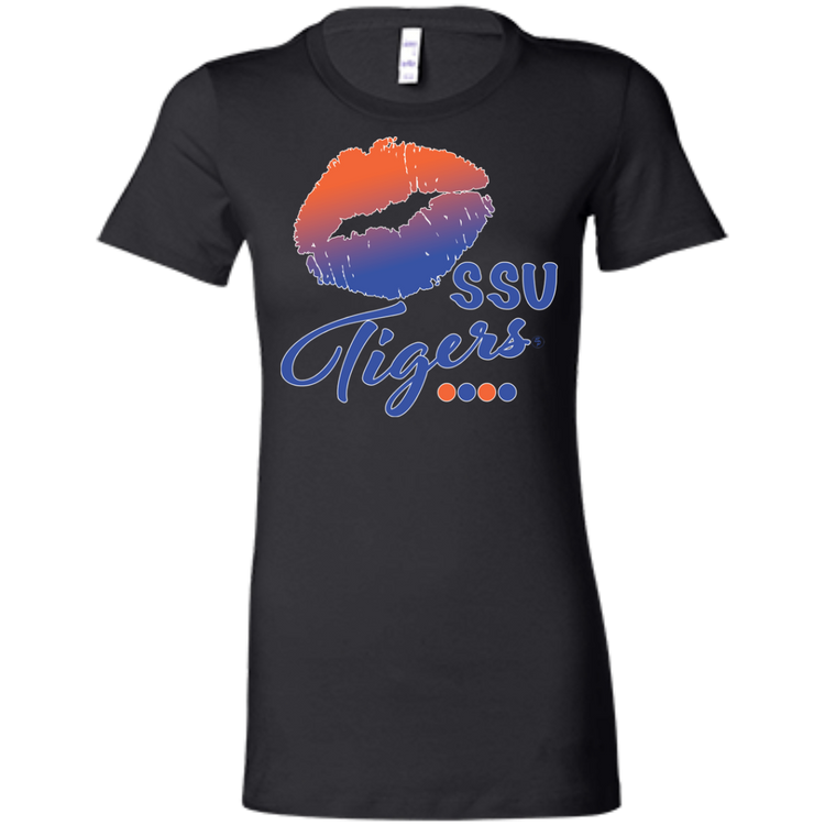 SSU - Tigers Kisses - Fashion Fitted Women's Favorite T-Shirt