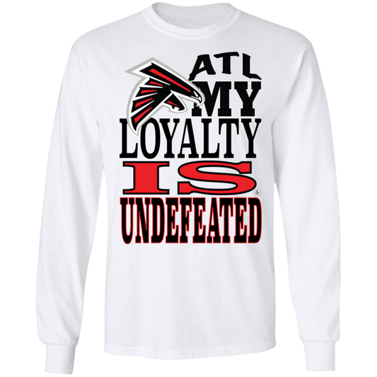 ATL Falcons Undefeated Loyalty - Men's LS Tee