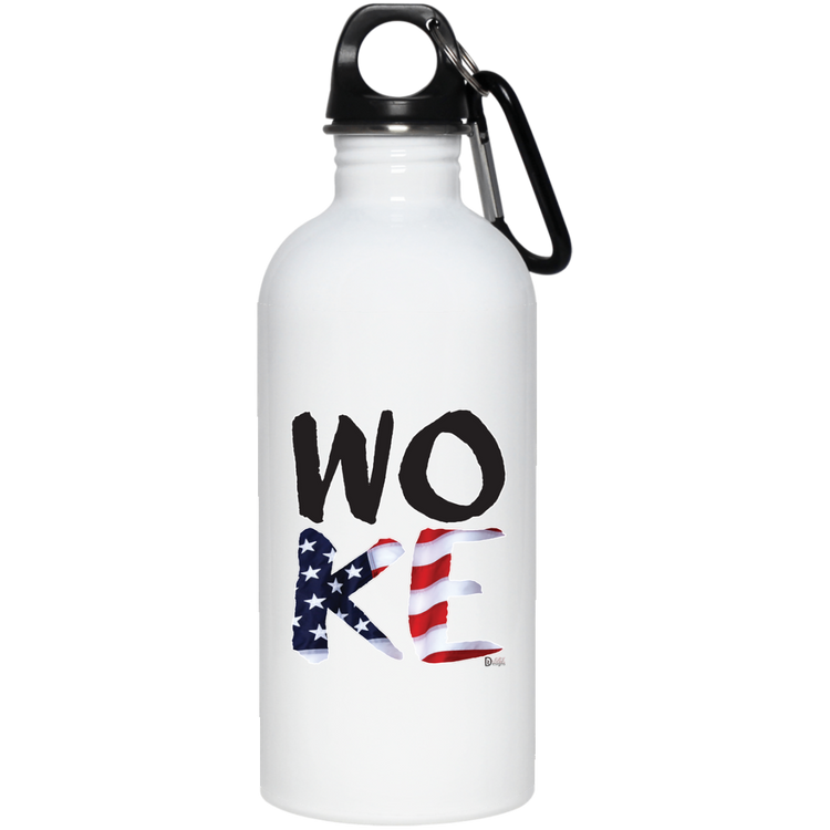 Woke - 23663 20 oz. Stainless Steel Water Bottle