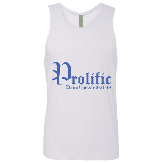 Prolific - Day of Hussle - Blue - Men's Tank Top