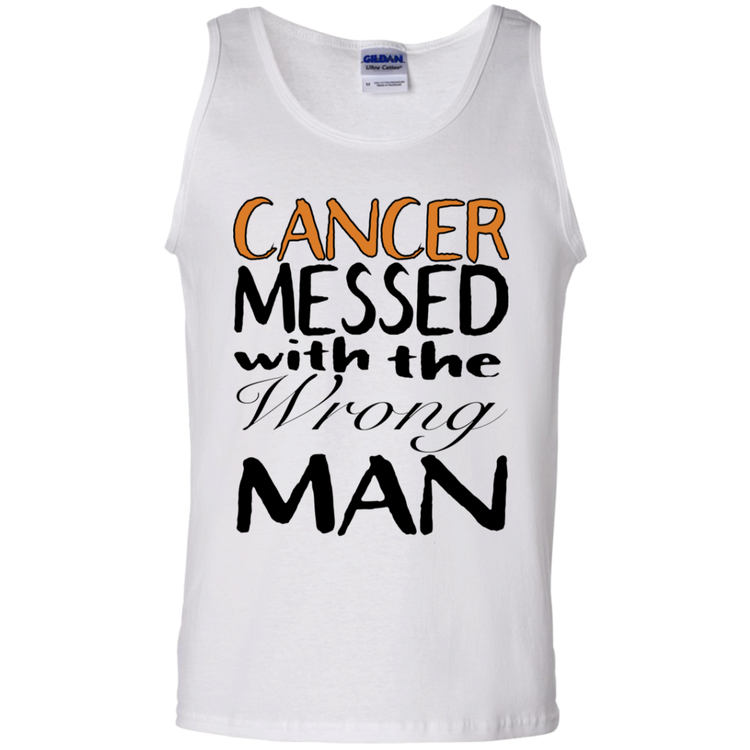 Leukemia Cancer Messed With The Wrong Man - Men's Tank Top