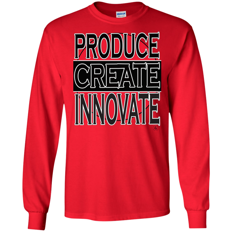 Produce - Create - Innovate - Men's LS Tee