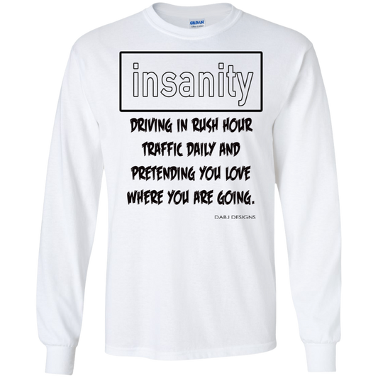 INSANITY Men's Long Sleeve Tee