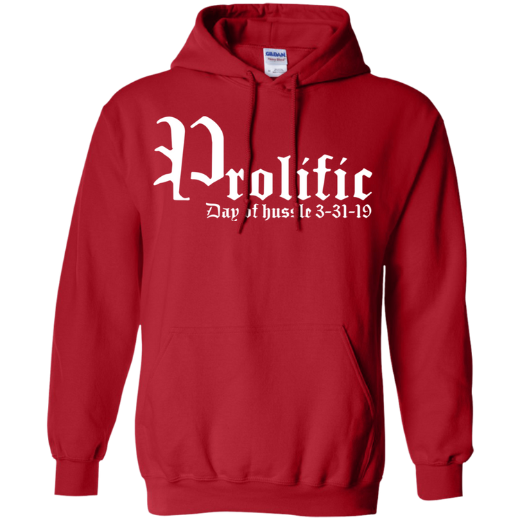Prolific - Day of Hussle - White - Men's / Women's Pullover Hoodie